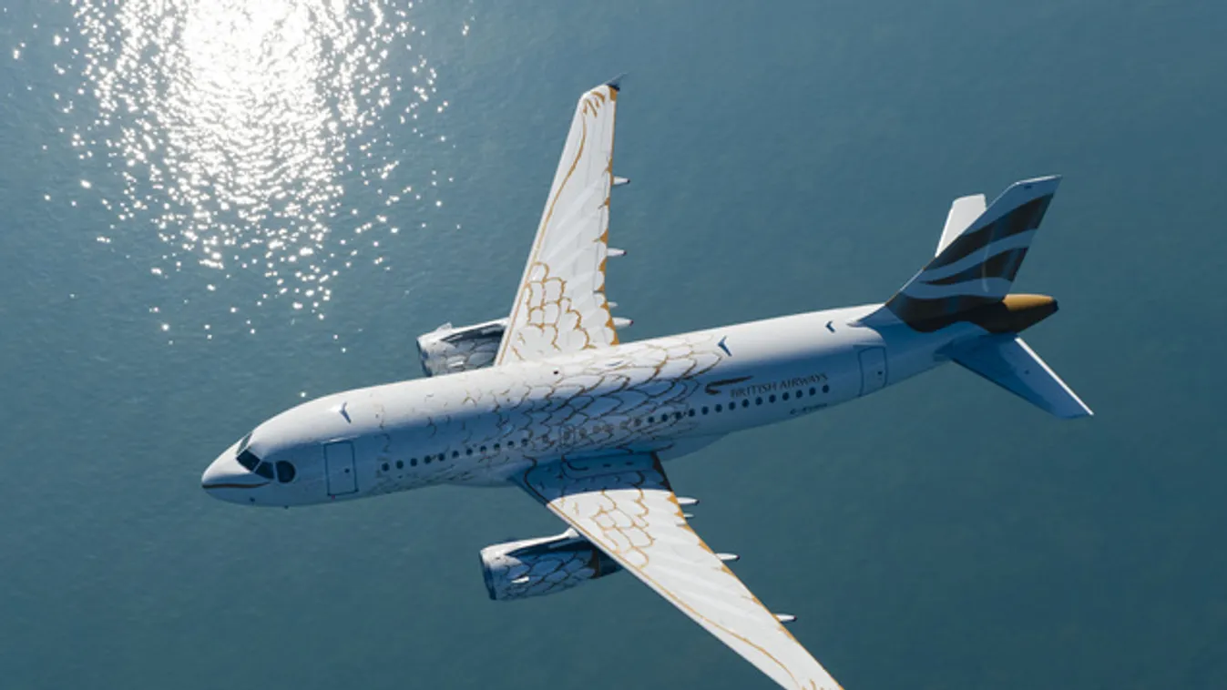 Arany galambot csináltak a British Airways gépeiből