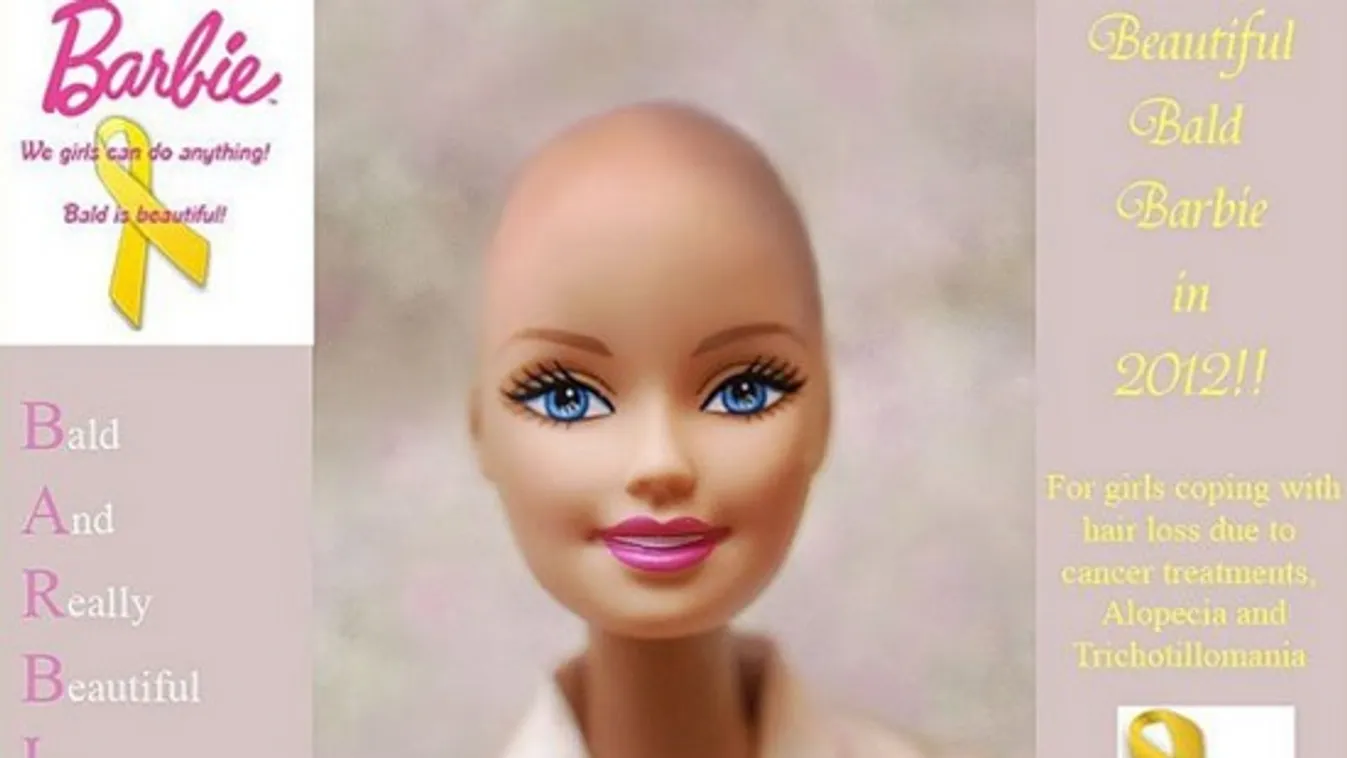 Rákos, kopasz Barbie babák készülnek