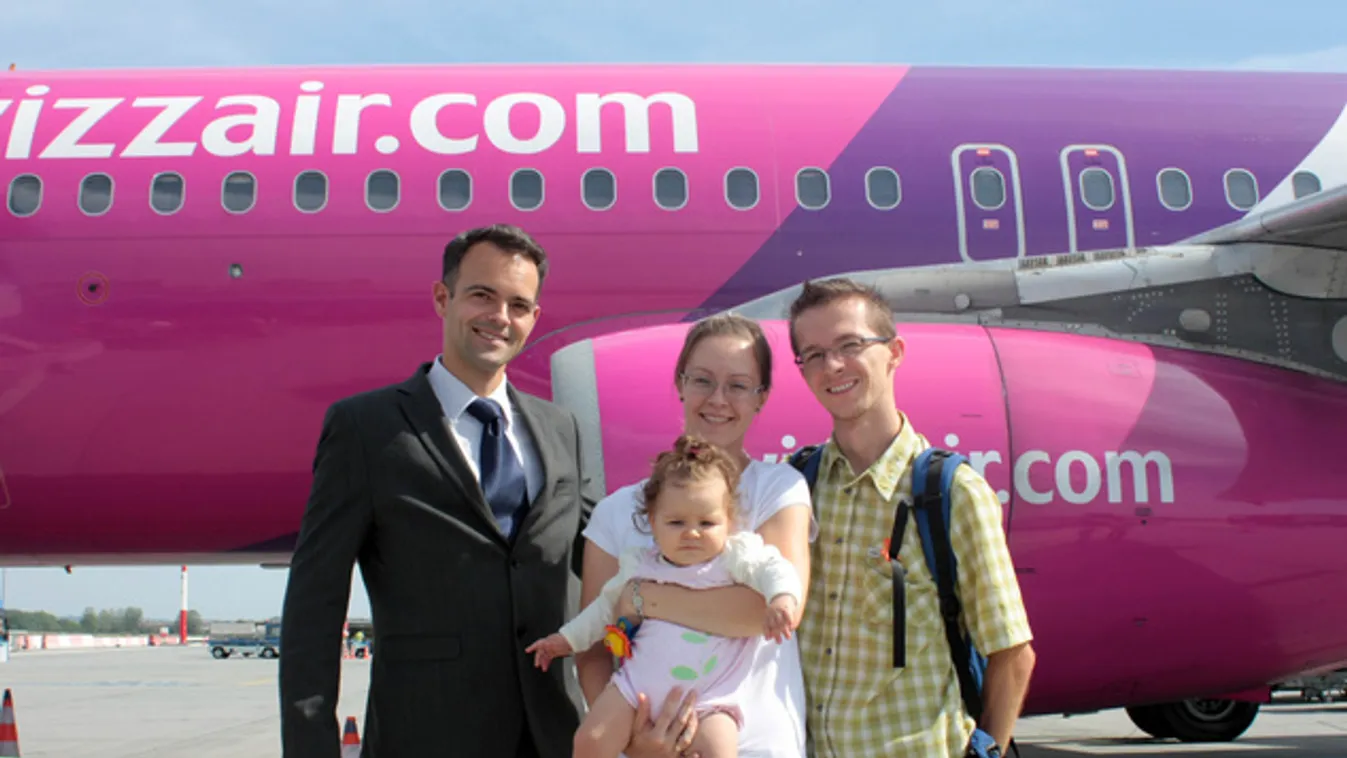 Hétmilliomodik magyar utasát ünnepli a Wizz Air