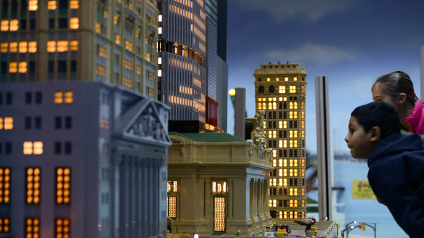 Egymillió Legokockából épült fel New York
