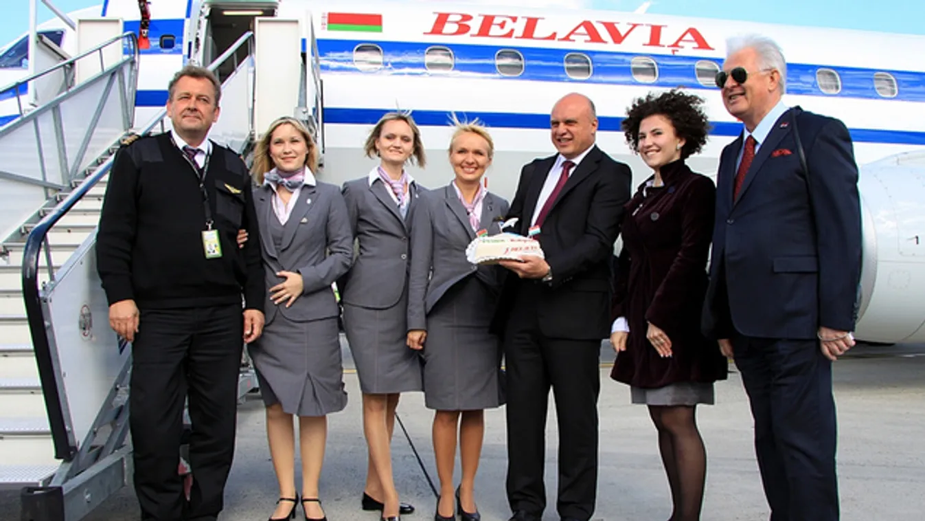 Megérkezett a Belavia Budapestre