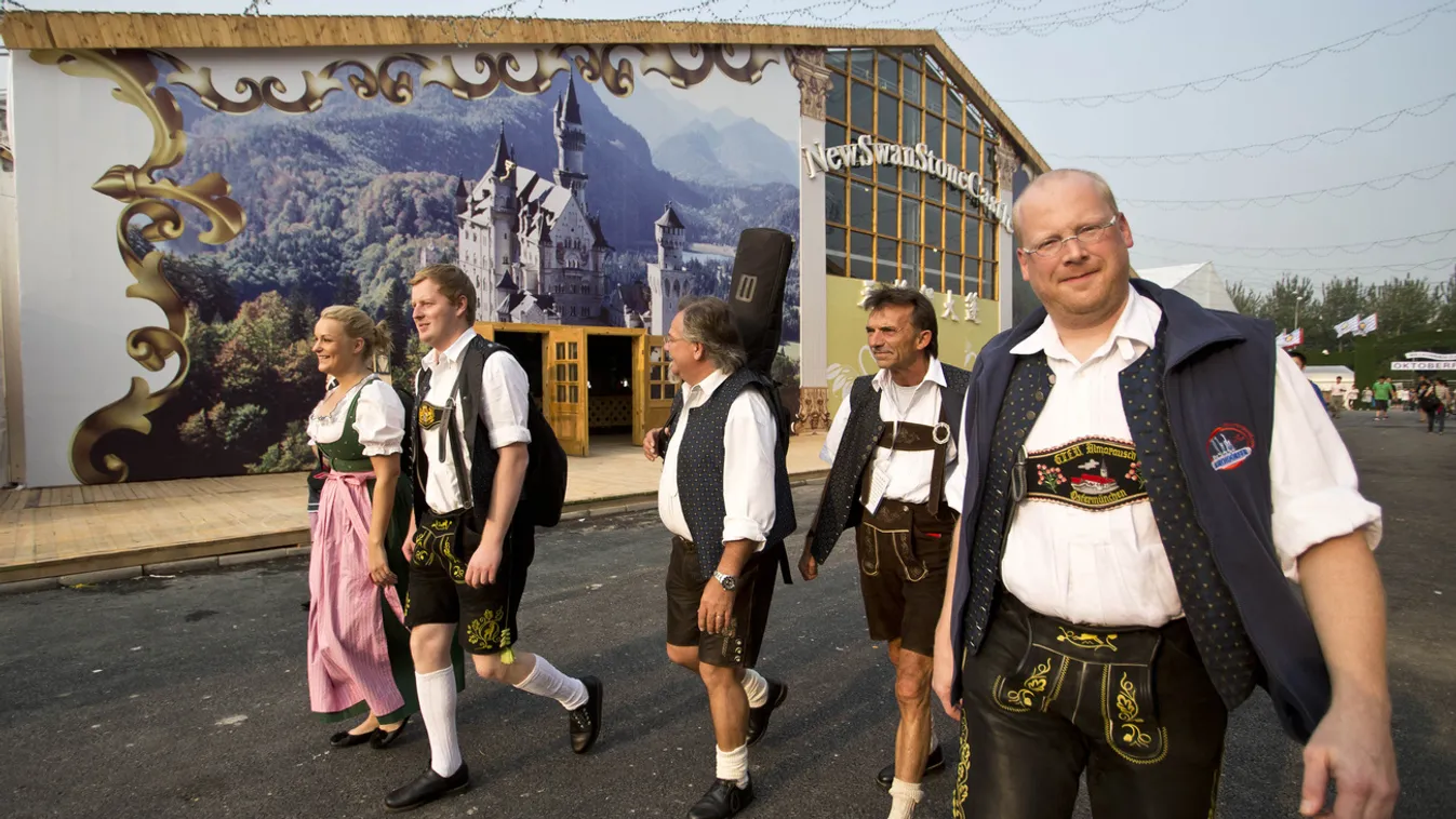 Pekingben tombol az Oktoberfest-láz