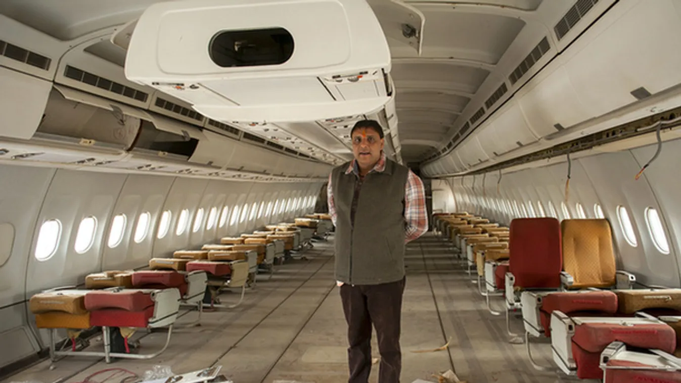 Indiai szentély 50 millióért egy Airbus gyomrában