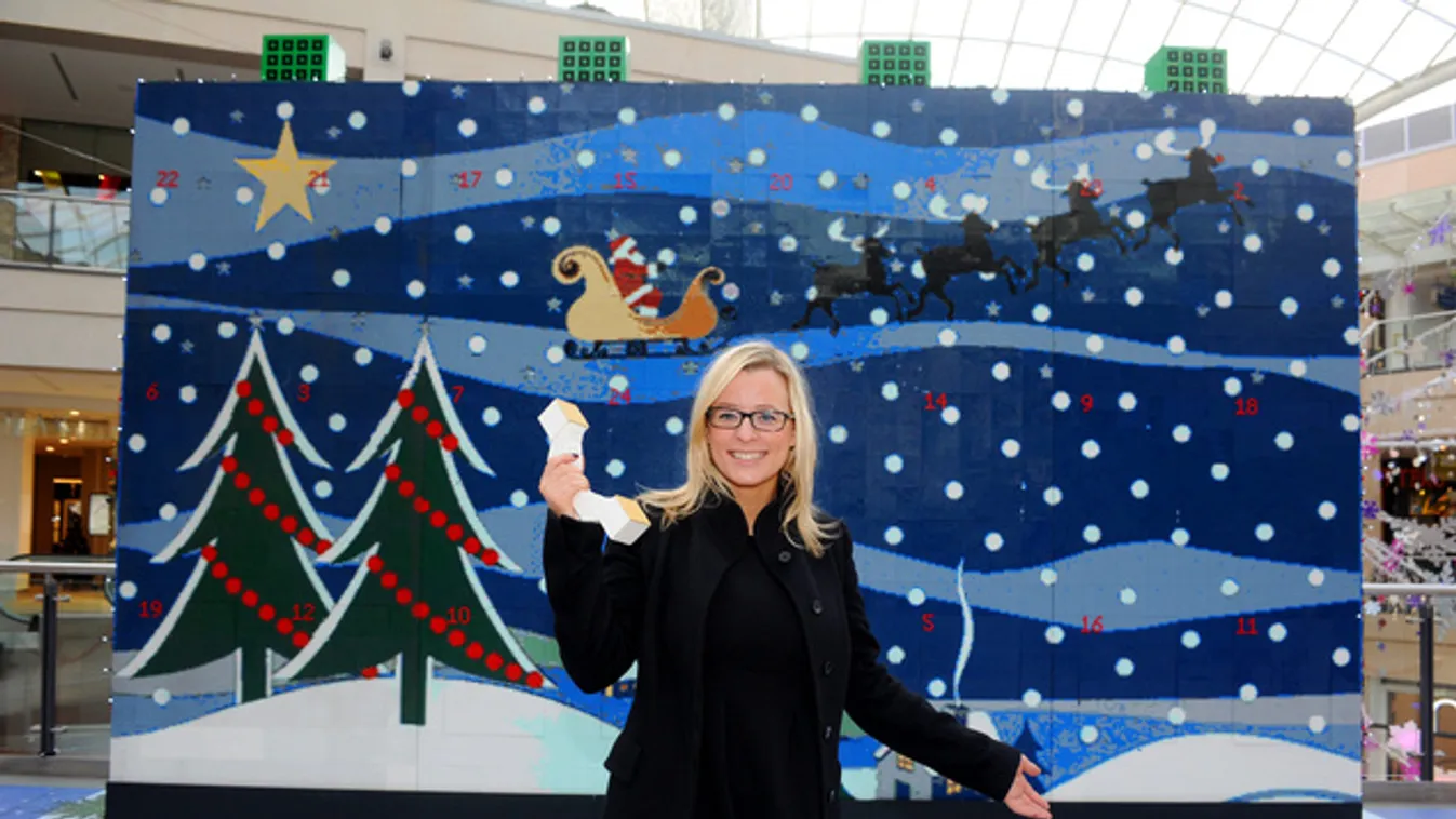 Adventi naptár hatszázezer Lego-téglából