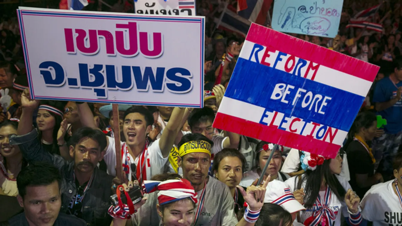 A thai tüntetőknél veszélyesebb a napszúrás