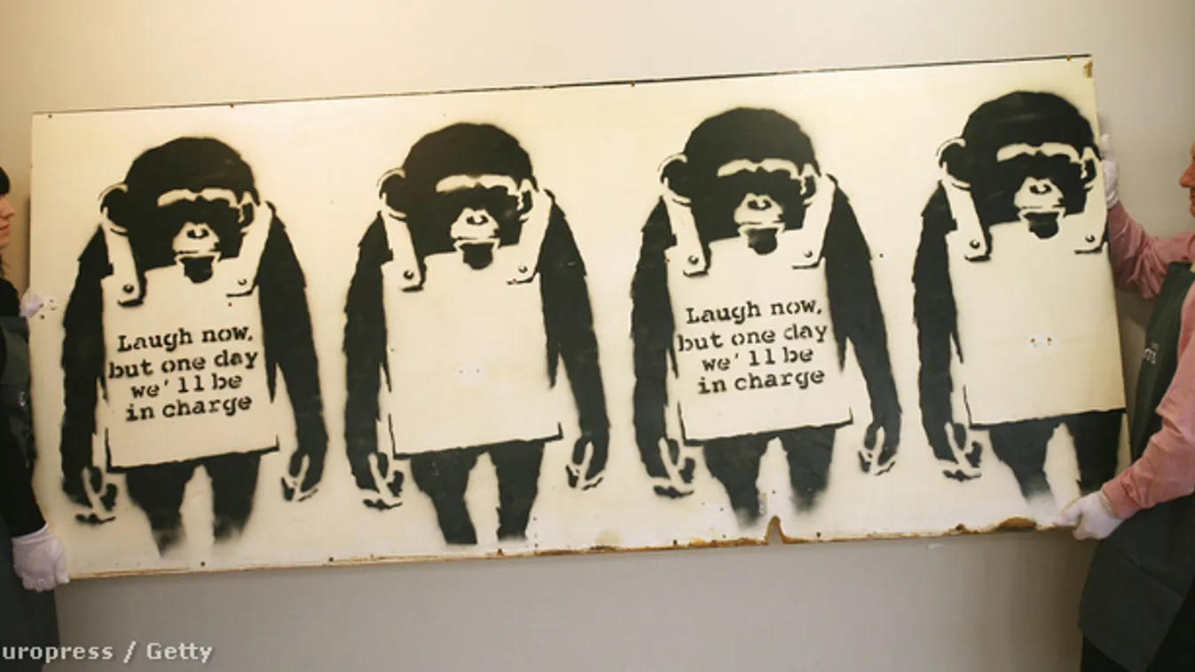 180 millióért árvereztek el Banksy műveket Londonban