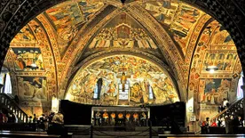 Tönkretették a híres olasz templom freskóit a restaurátorok?