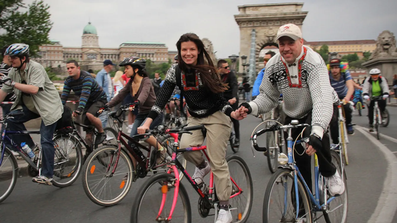Jön az I Bike, minden idők legnagyobb budapesti bringás felvonulása