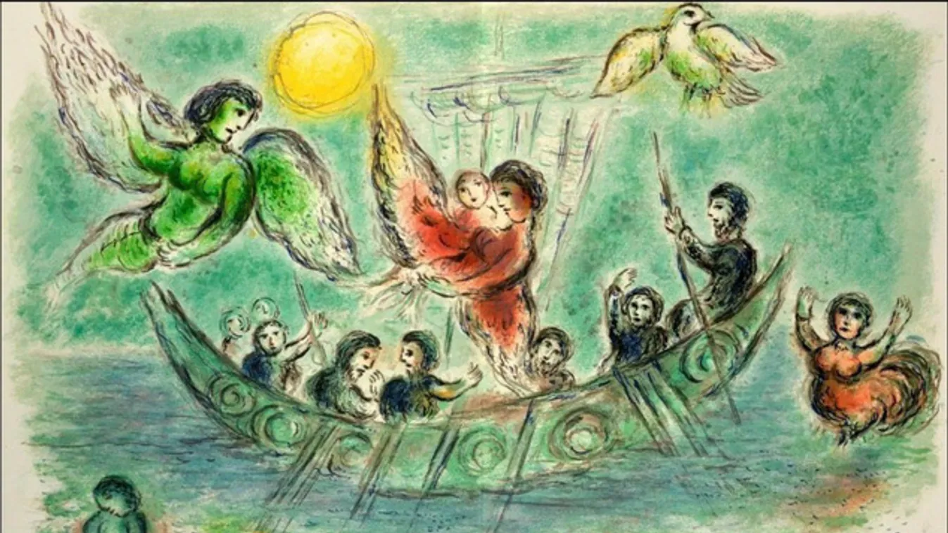 Megnyílt a Chagall-kiállítás Pécsett