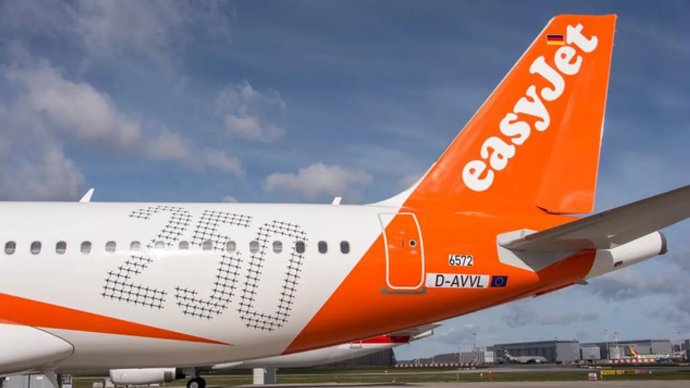 250 vékonytestű Airbus-szal repül az easyJet