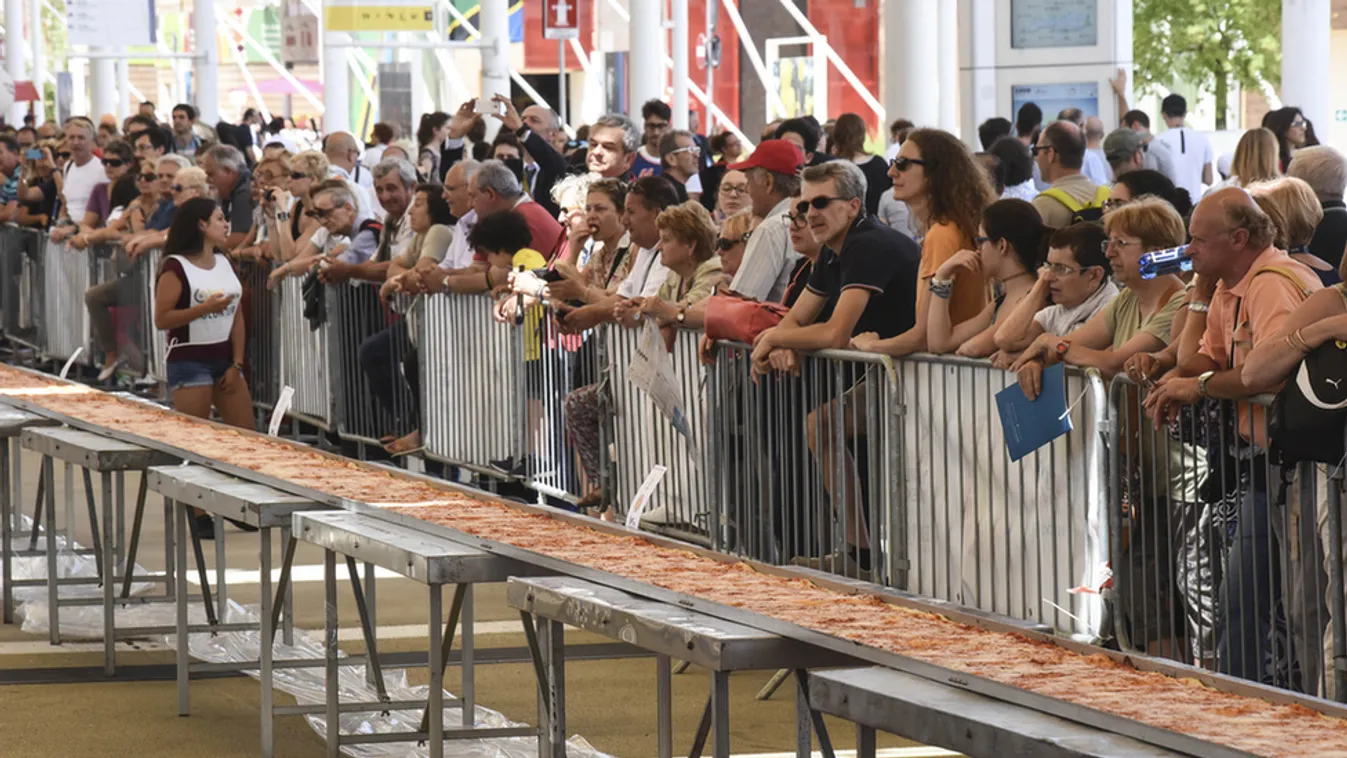 A világ leghosszabb pizzája