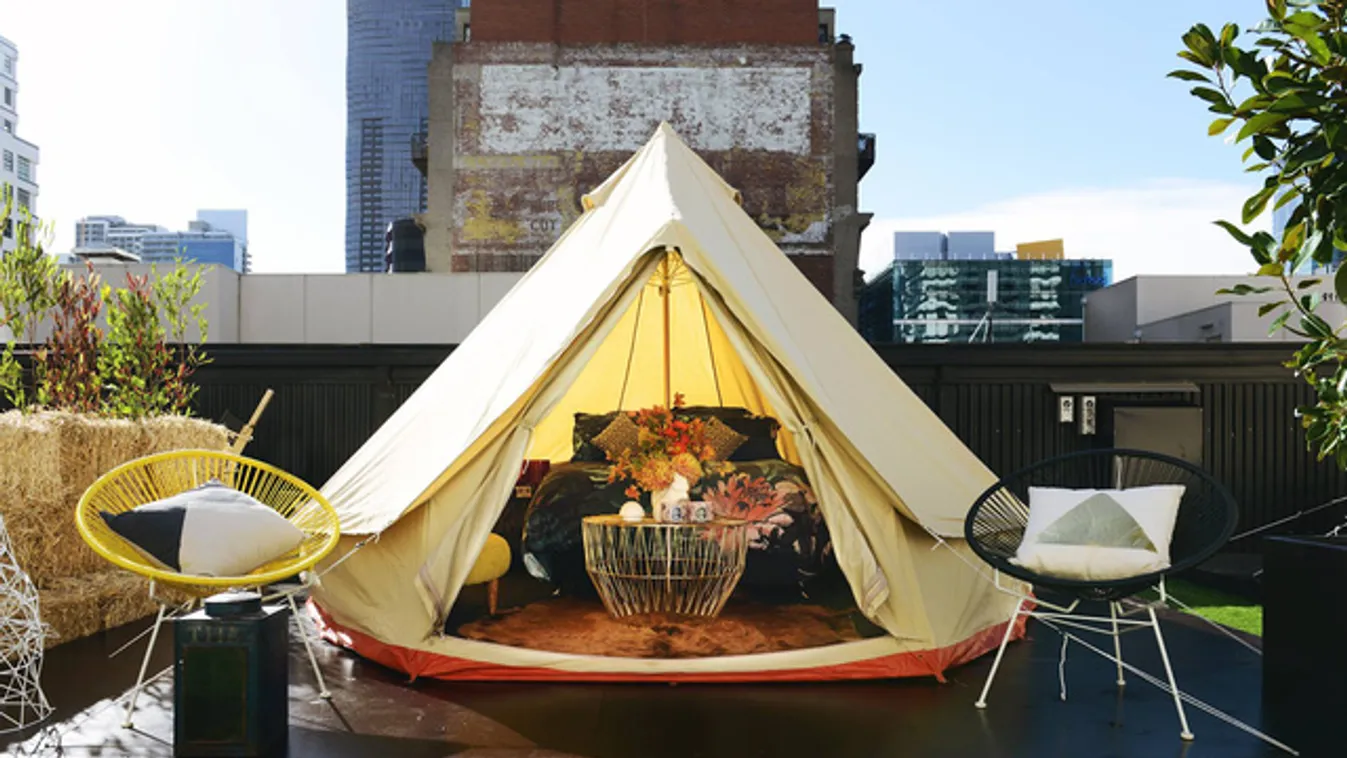 Laza luxuskemping Melbourne tetején