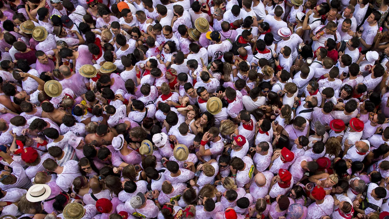 San Fermín fesztivál Pamplonában