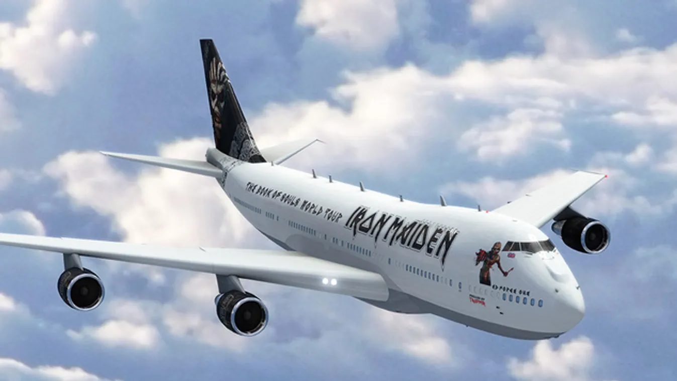 Az Iron Maiden énekese fogja vezetni az új zenekari Boeing 747-est is
