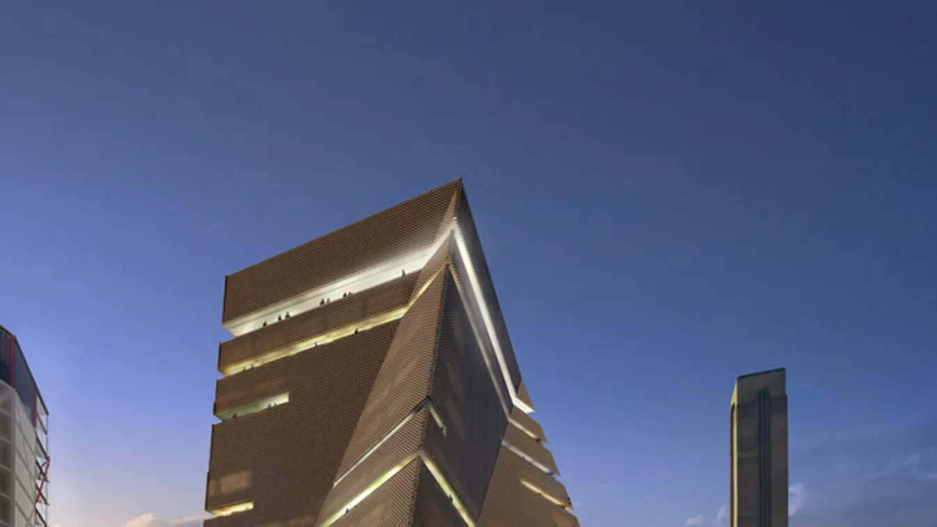 Tízemeletes piramis lesz a Tate Modern új épülete