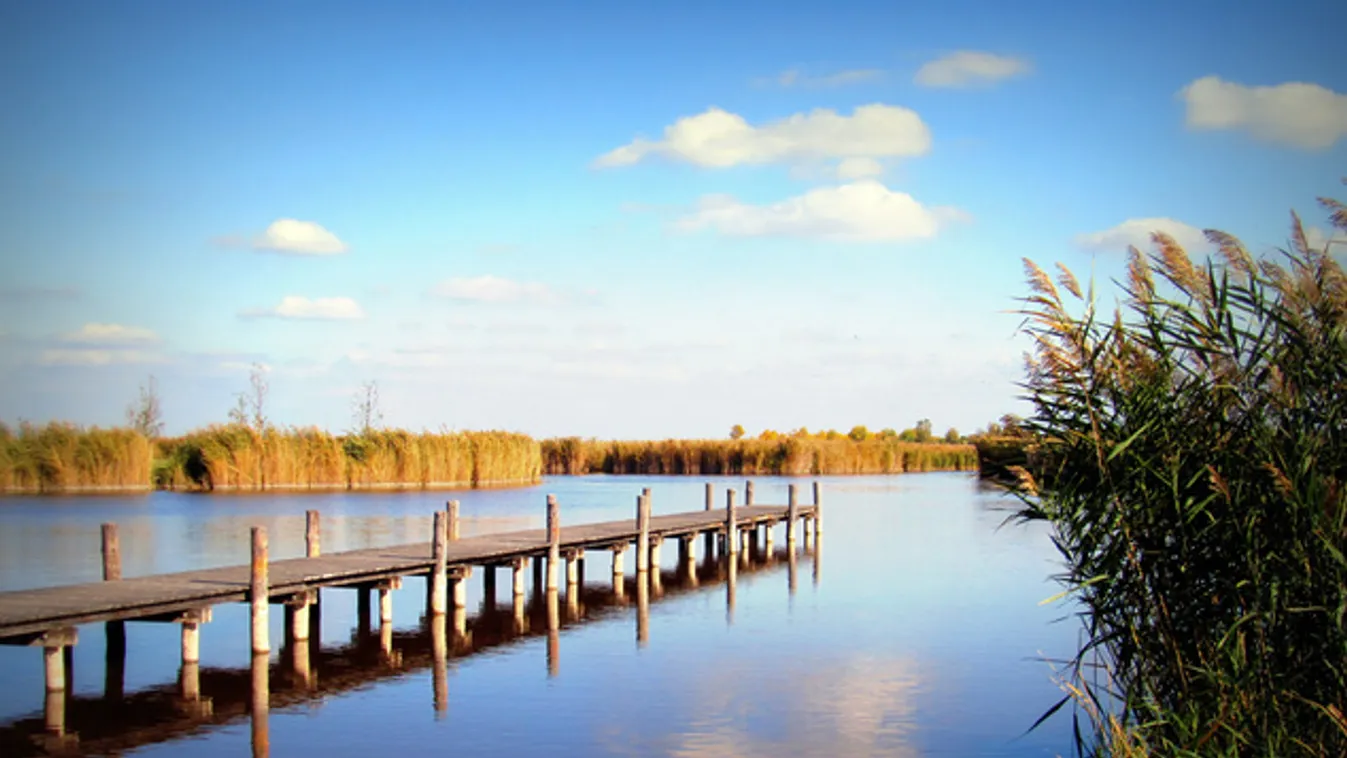Körbeért a bringaút a Fertő tónál