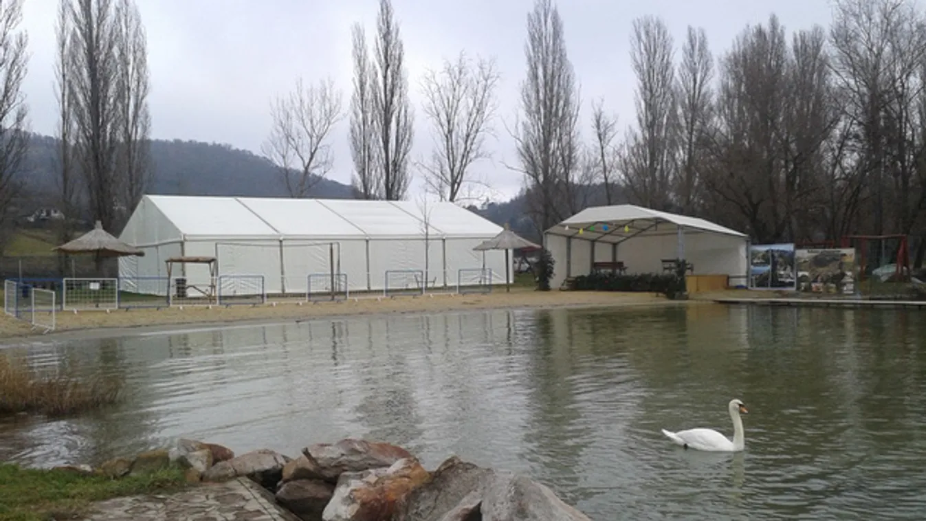 A szigligetiek megint csobbannak újévkor a Balatonban