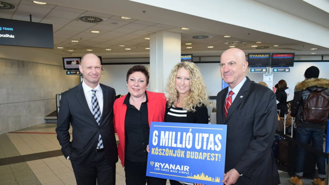 Hatezer forintos jegyekkel ünnepel a Ryanair
