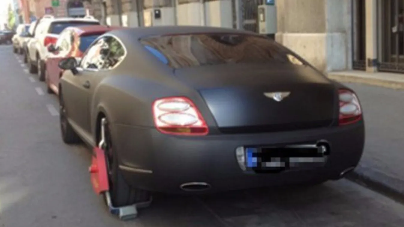 Dráma: ellopták a Budapesten élő belga üzletember hírhedt Bentley-jét