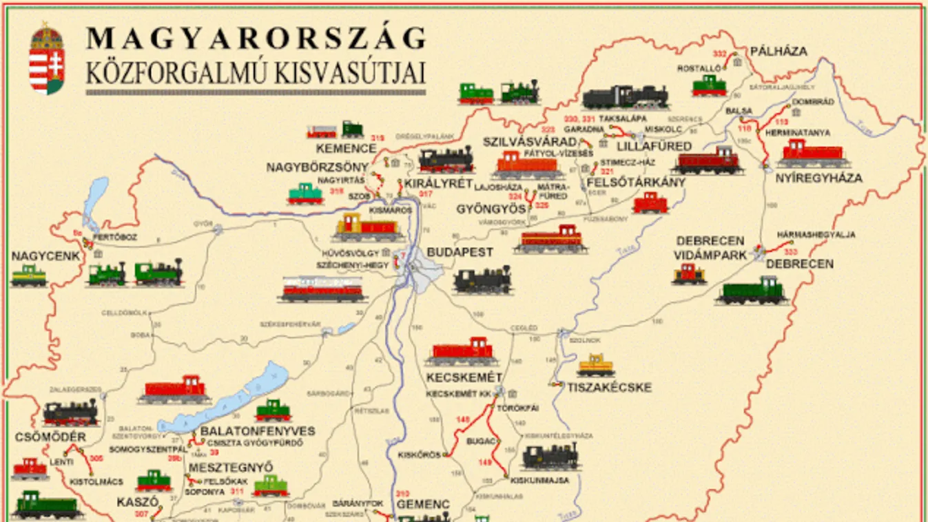 Az ország legkeskenyebb nyomtávú kisvasútja