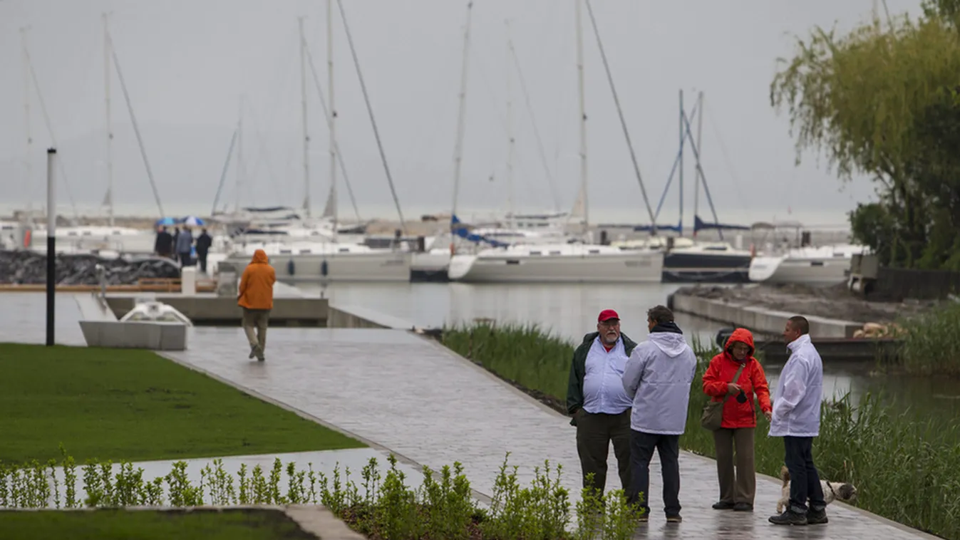 Ilyen lett a balatonfenyvesi vitorlás élménycentrum
