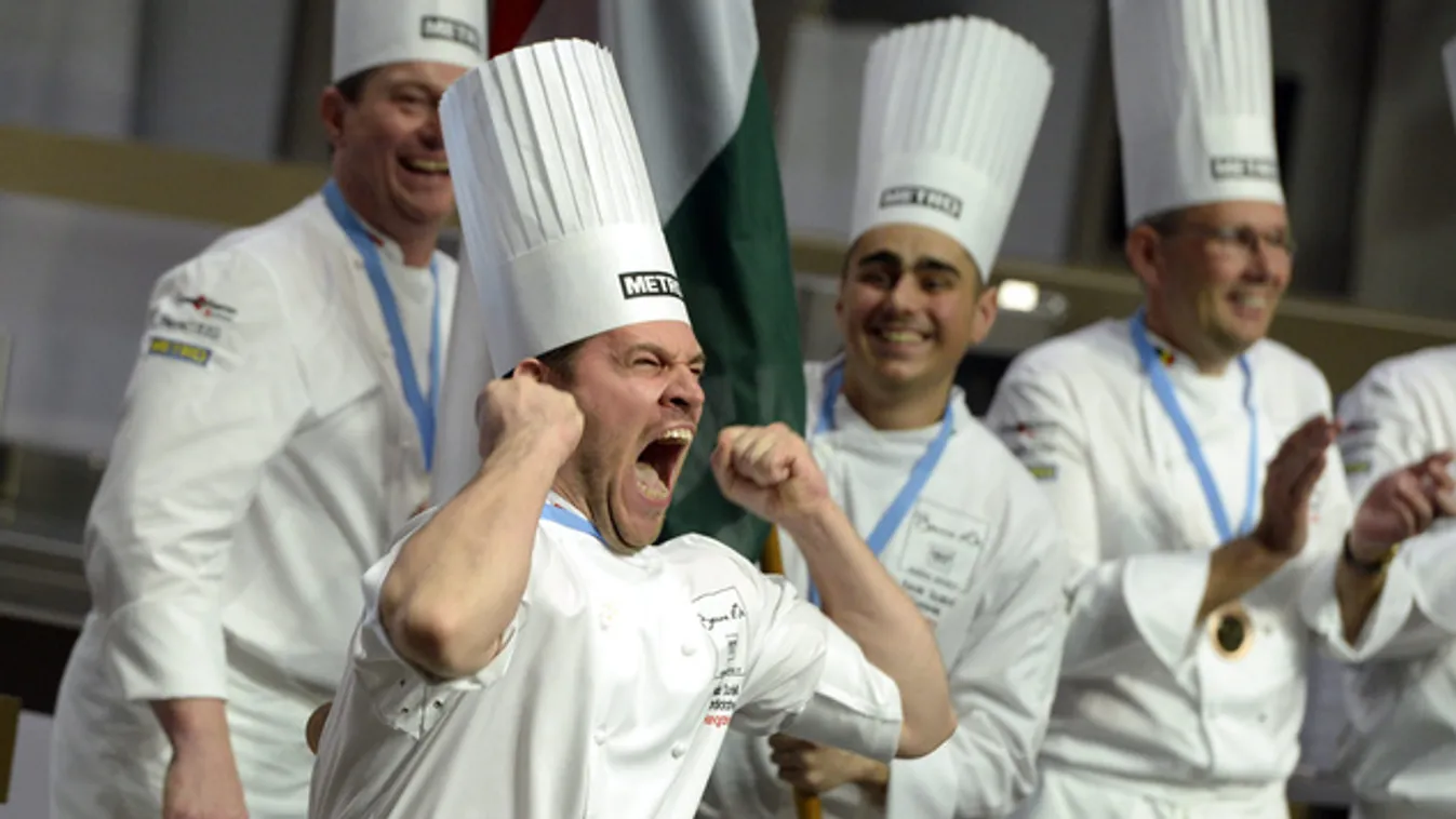 Széll Tamás nyerte a Bocuse d'Or európai döntőjét