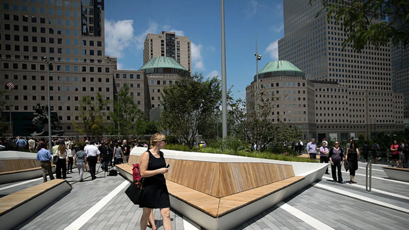 Magasított emlékpark nyílt New Yorkban
