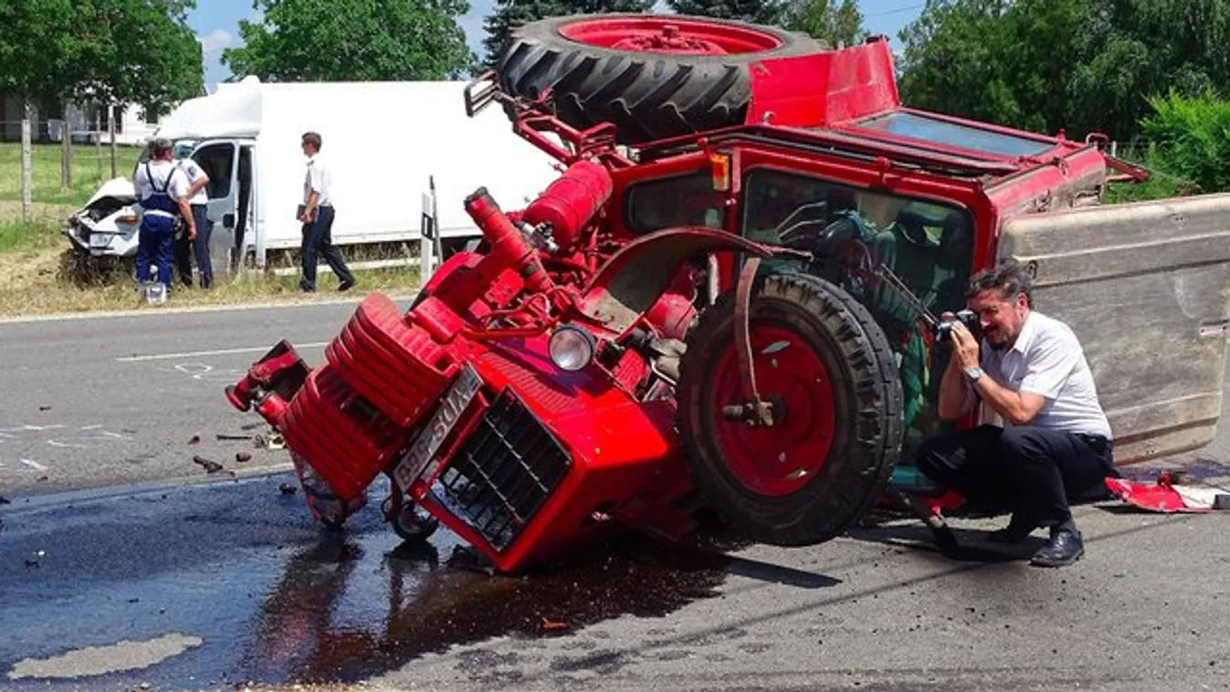Szörnyű balesetben halt meg egy traktoros Mélykútnál