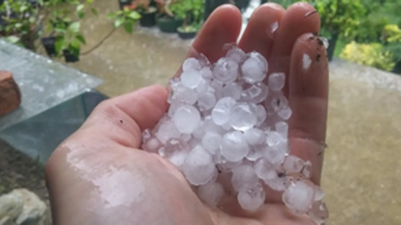 Ítéletidő volt az országban: szupercella, jégverés