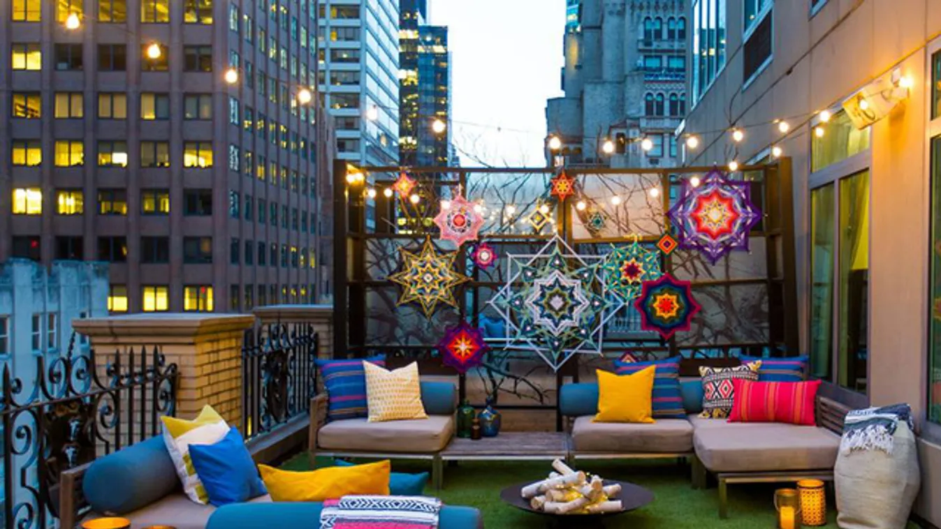 Jurtában lehet aludni egy New York-i luxushotel tetején