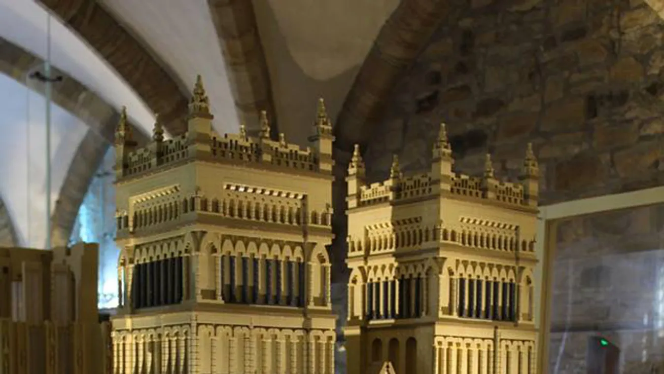 Így néz ki a legóból épített ezeréves Durham katedrális