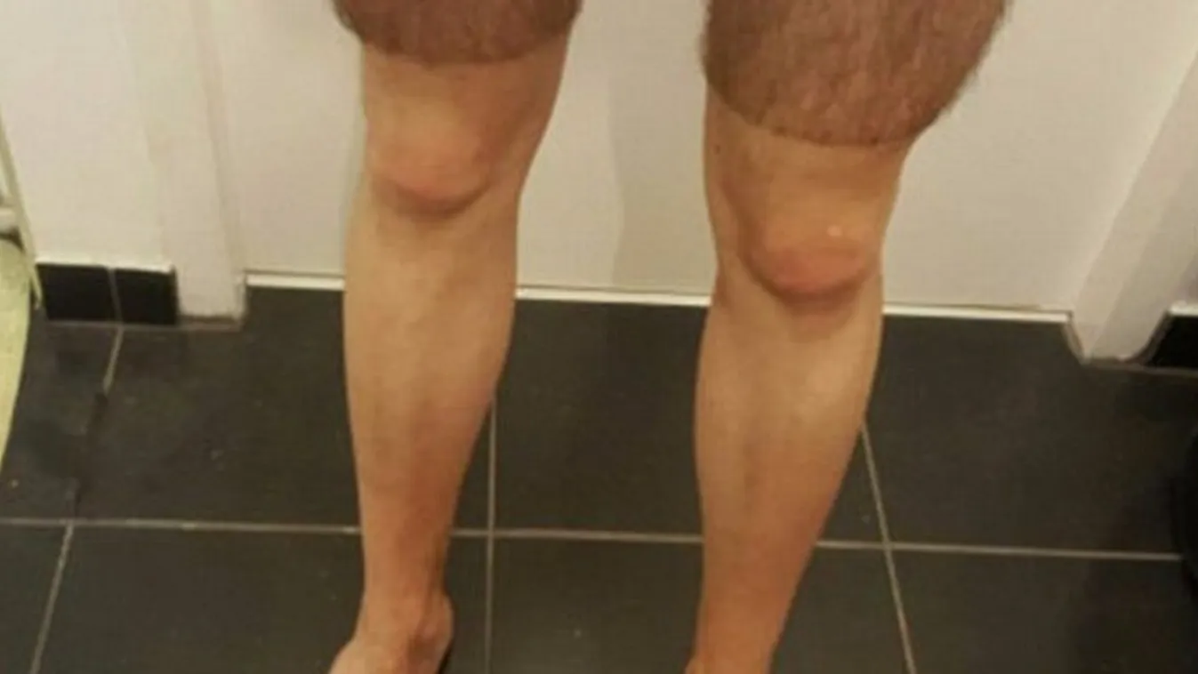 Így néz ki egy kerékpáros a zuhany alatt