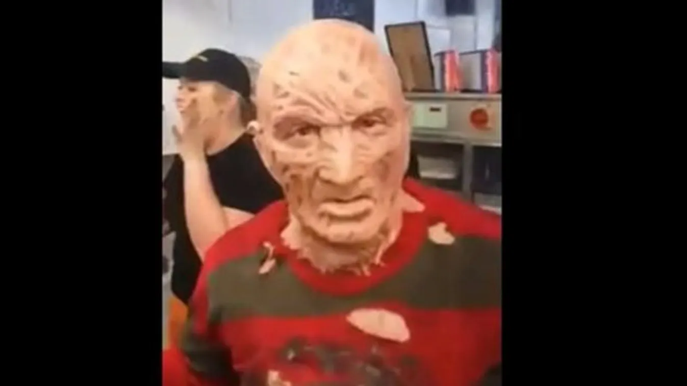 És akkor megjelent Freddy Krueger...