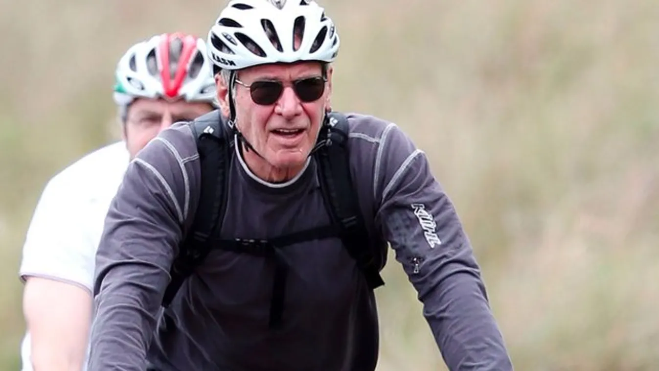 2 milliós bringával járja Budapestet Harrison Ford