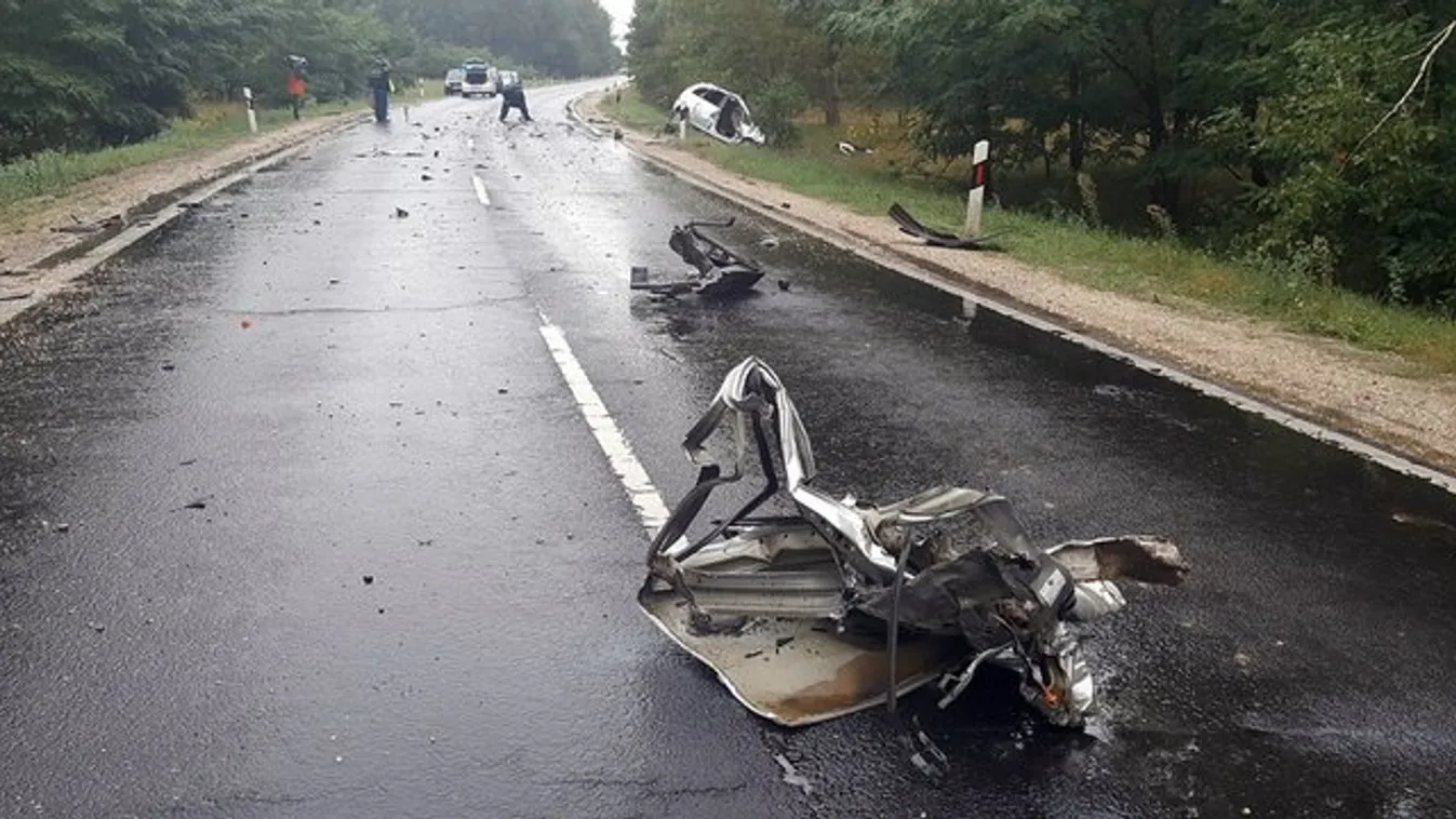 Szörnyű balesetben halt meg egy ember Alsónémedinél - sokkoló fotók