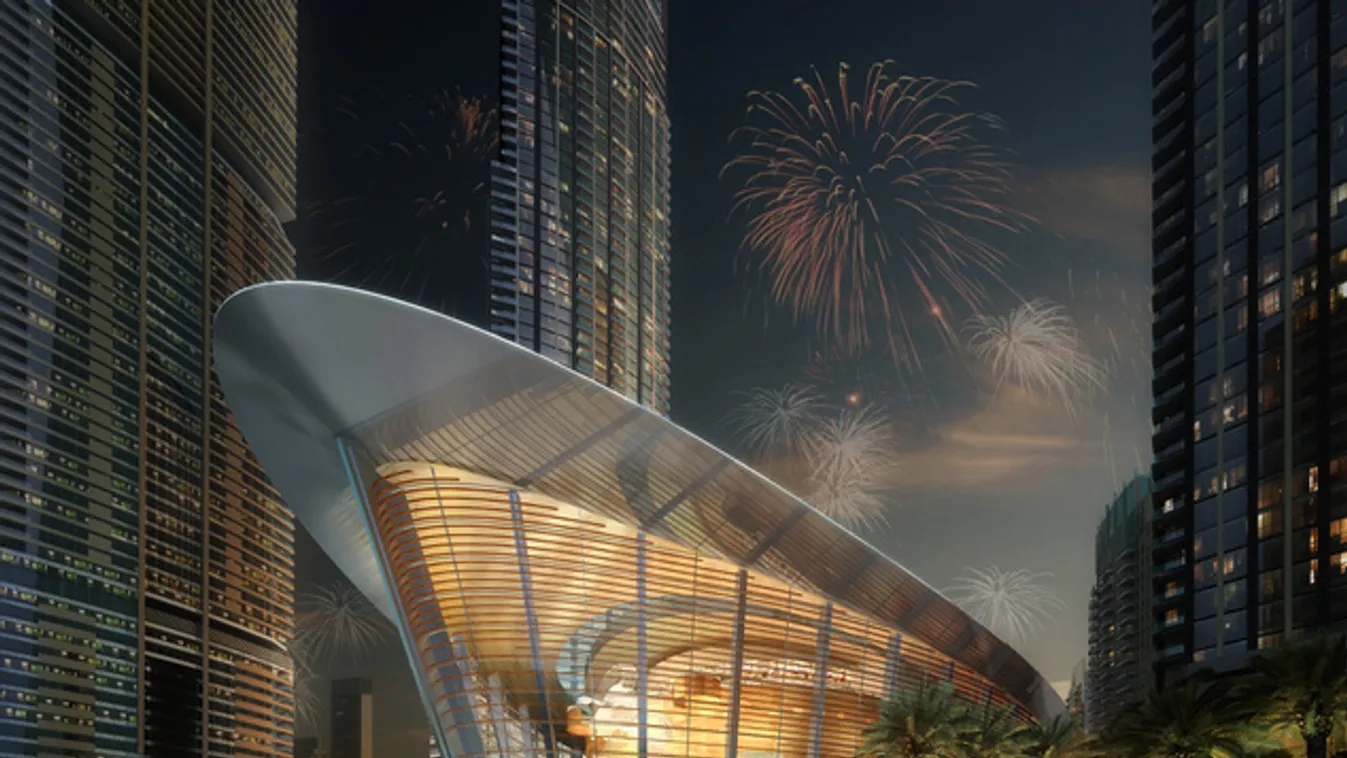 Hajó formájú operaház nyílt Dubajban