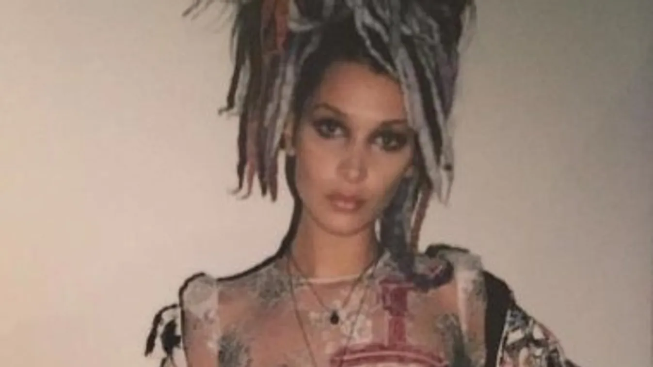 Ide nézz! Dögös melleit mutogatja Bella Hadid! - fotó