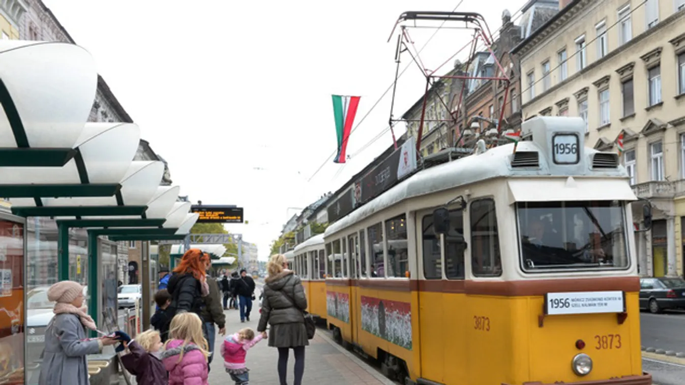 Nosztalgia villamos jár a Nagykörúton hétvégén