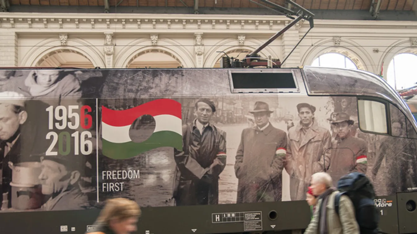 Emlékmozdonnyal idézi meg a MÁV az '56-os forradalmat