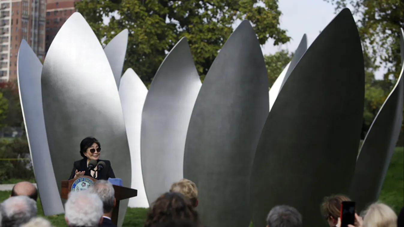 Chicagóban látható Yoko Ono első állandó köztéri szobra