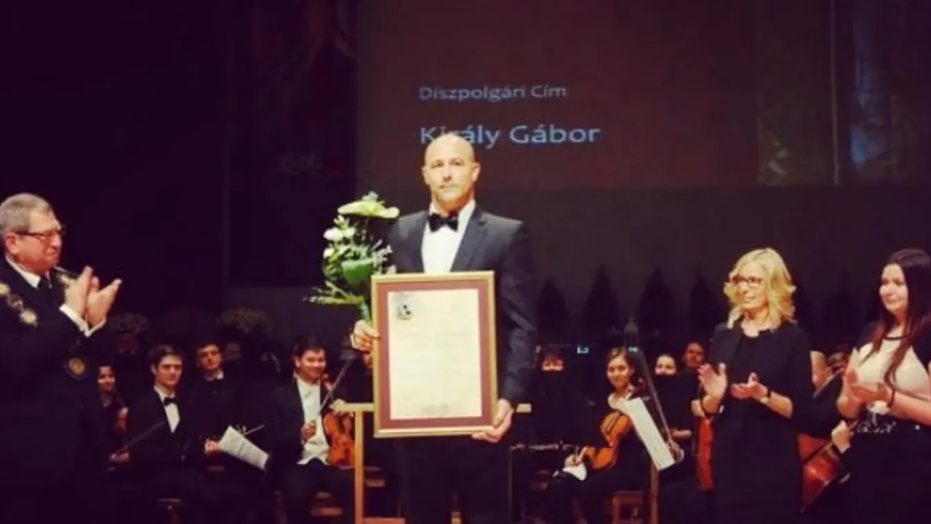 Szombathely díszpolgára lett Király Gábor