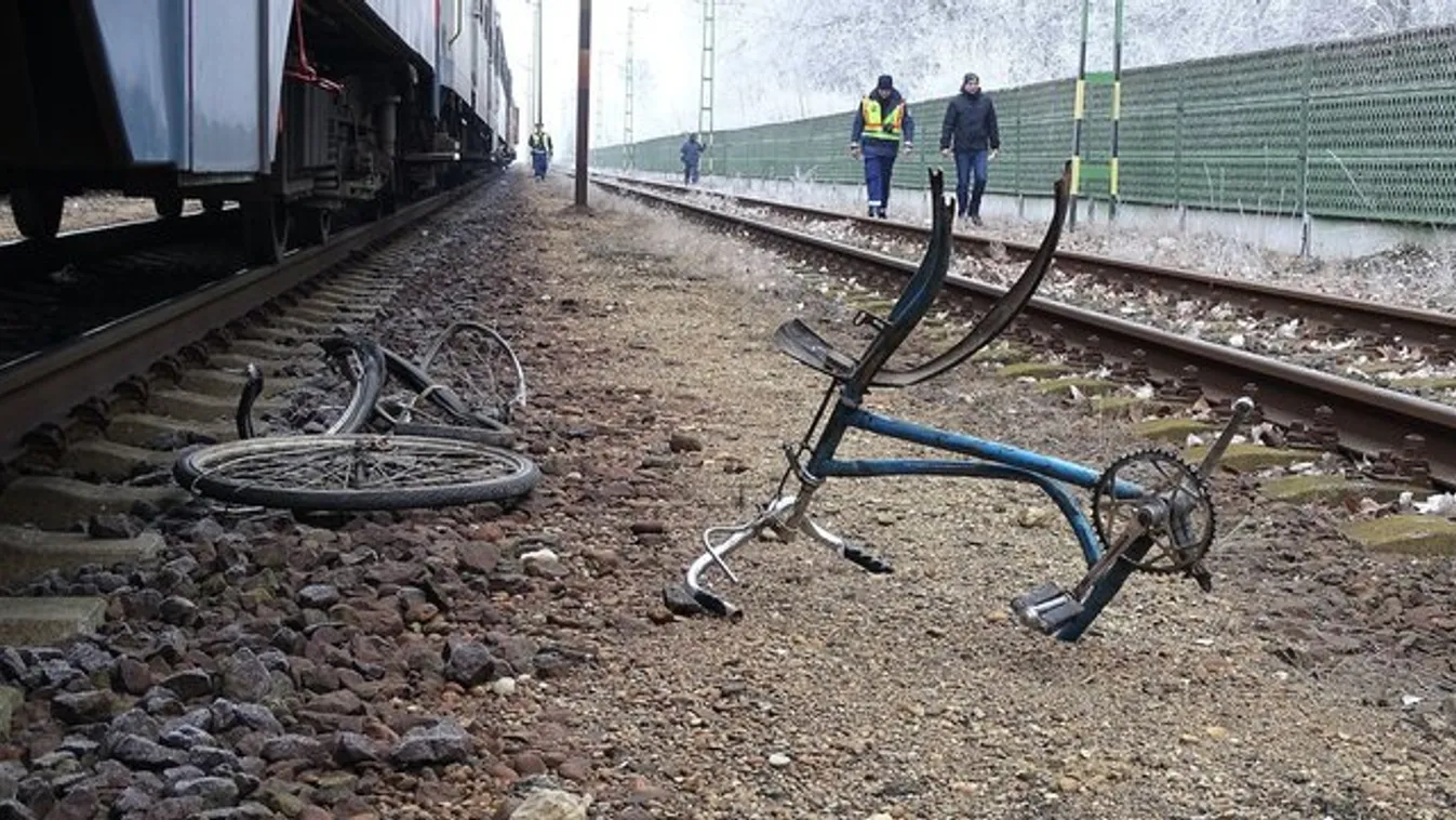 Halálra gázolt egy kerékpárost a vonat Kecskeméten