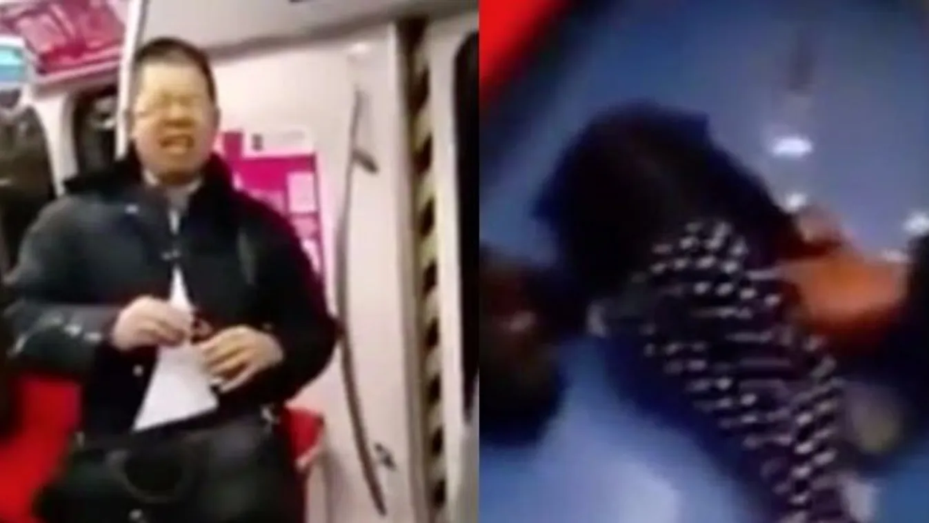 Sokkoló videó: tömeges öngyilkossági kísérlet a metrón - 18+