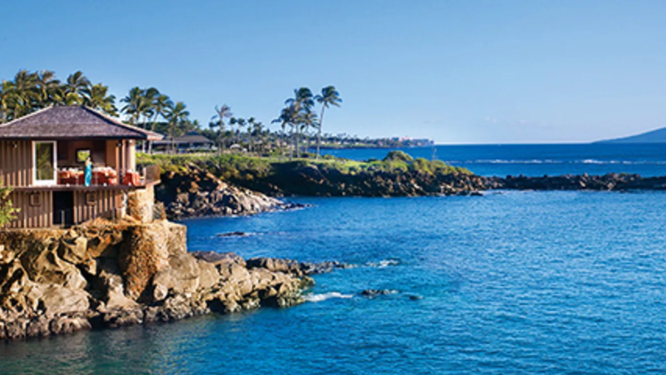Luxuseljegyzés Hawaii-on üres gyűrűsdobozzal