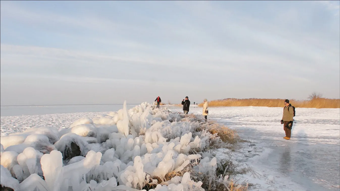 A hétvégére már biztonságos lesz a Balaton jege