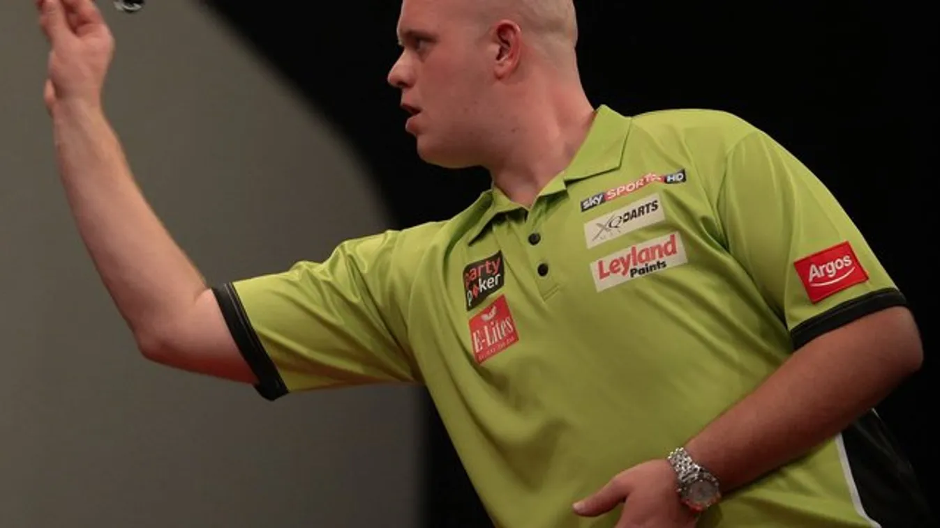 Van Gerwen az életben is zakkant