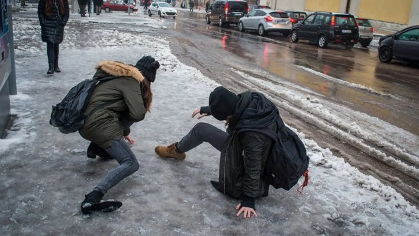 Ahogy az lenni szokott: Váratlanul érte az országot, hogy télen ónos eső esik