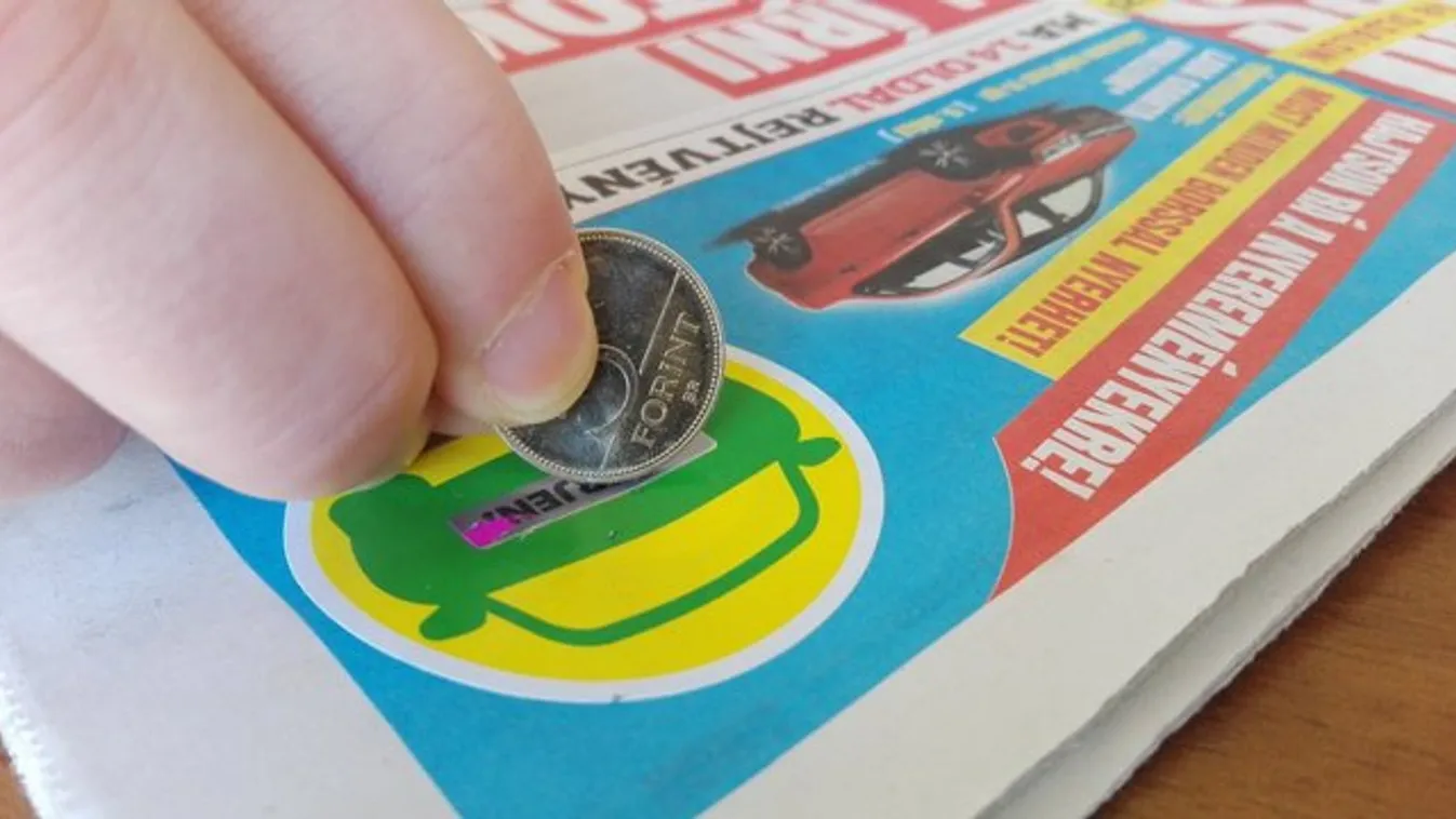 Egy ötforintos hozta meg Sándor szerencséjét