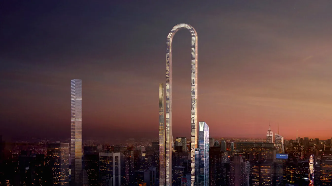 U-alakú felhőkarcolót terveznek New York-ba