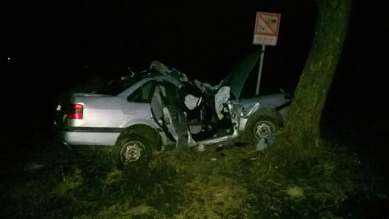 Egy 19 éves fiú életét követelte az éjjeli baleset